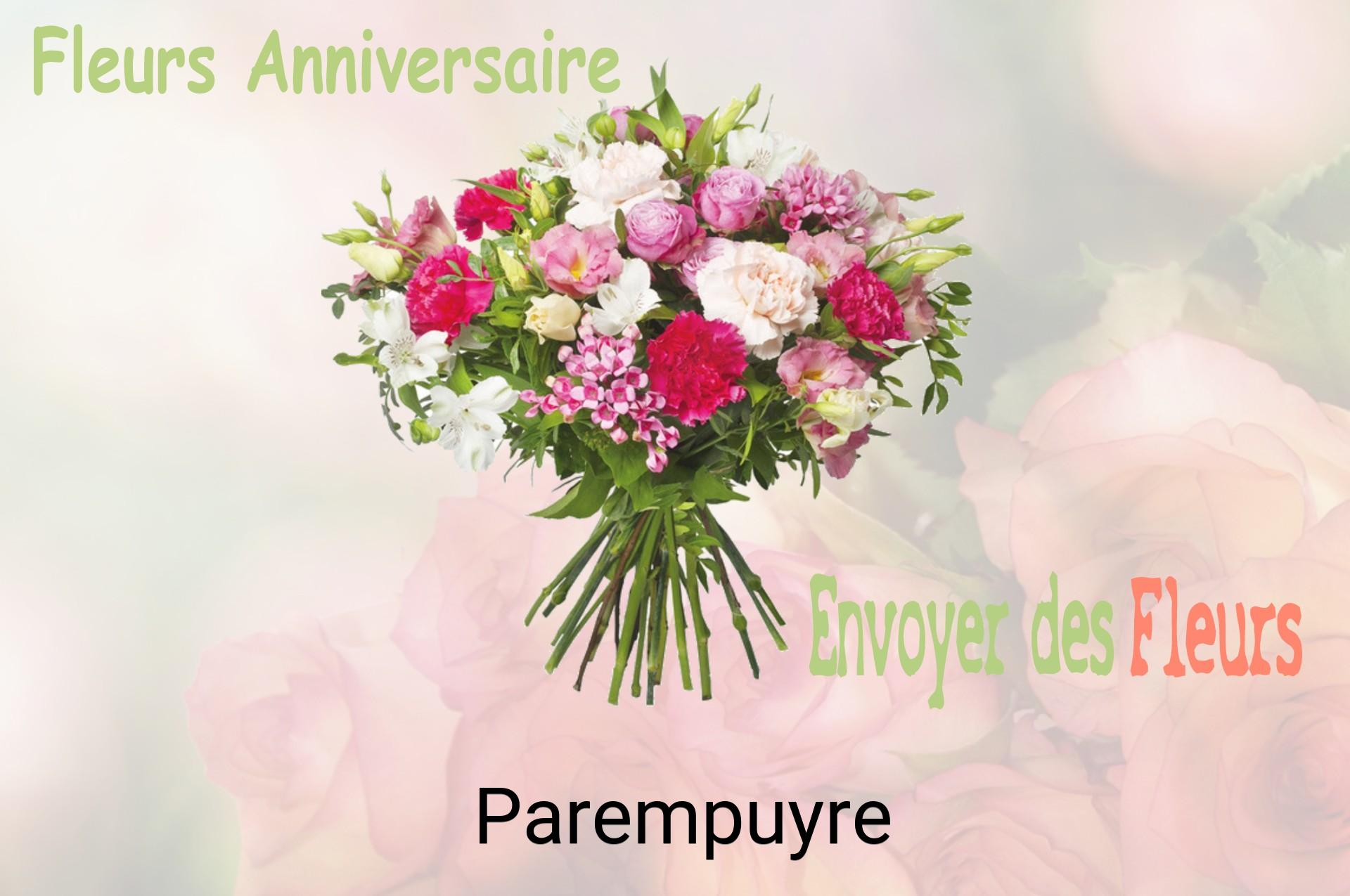 Bouquet de fleurs d’anniversaire livré à Parempuyre