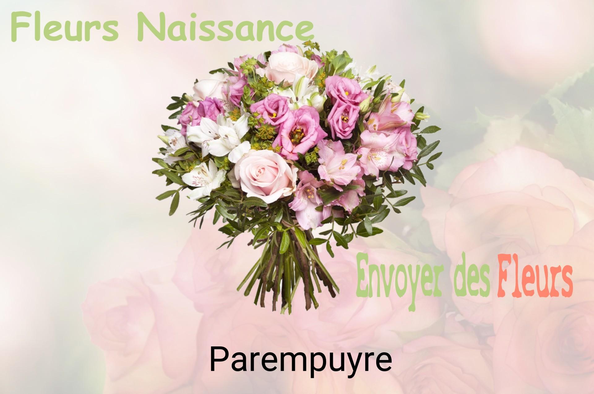 Bouquet de fleurs de naissance livré à Parempuyre